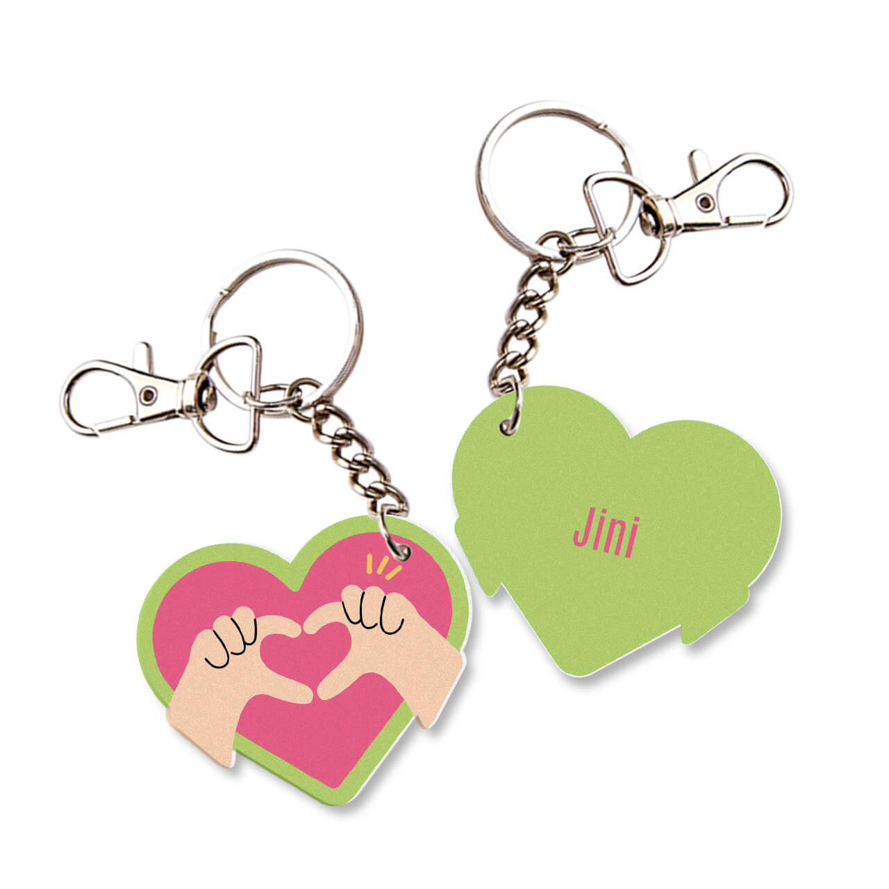 Quirky Personalized Keytags