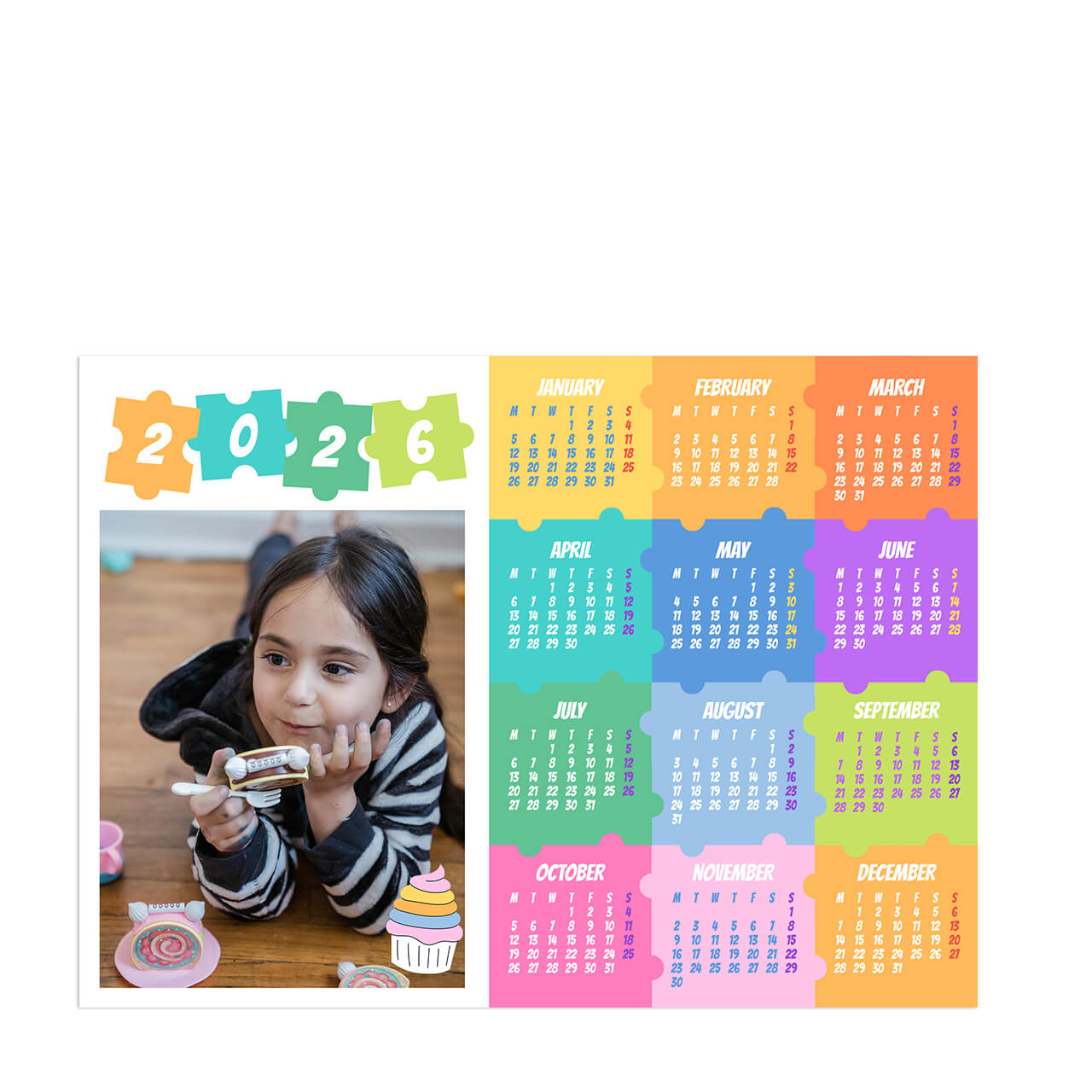 Magnet Calendar 2026