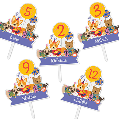 Personalized Cake Topper