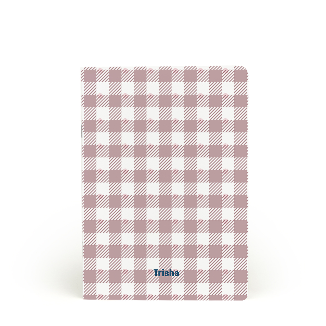 Chequered - Personalised A5 Notebook Chequered - Personalised A5 Notebook