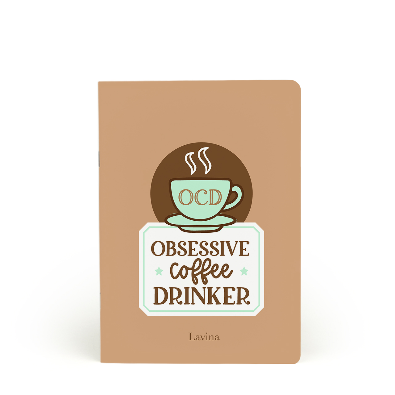 Coffee Lover - Personalised A5 Notebook Coffee Lover - Personalised A5 Notebook