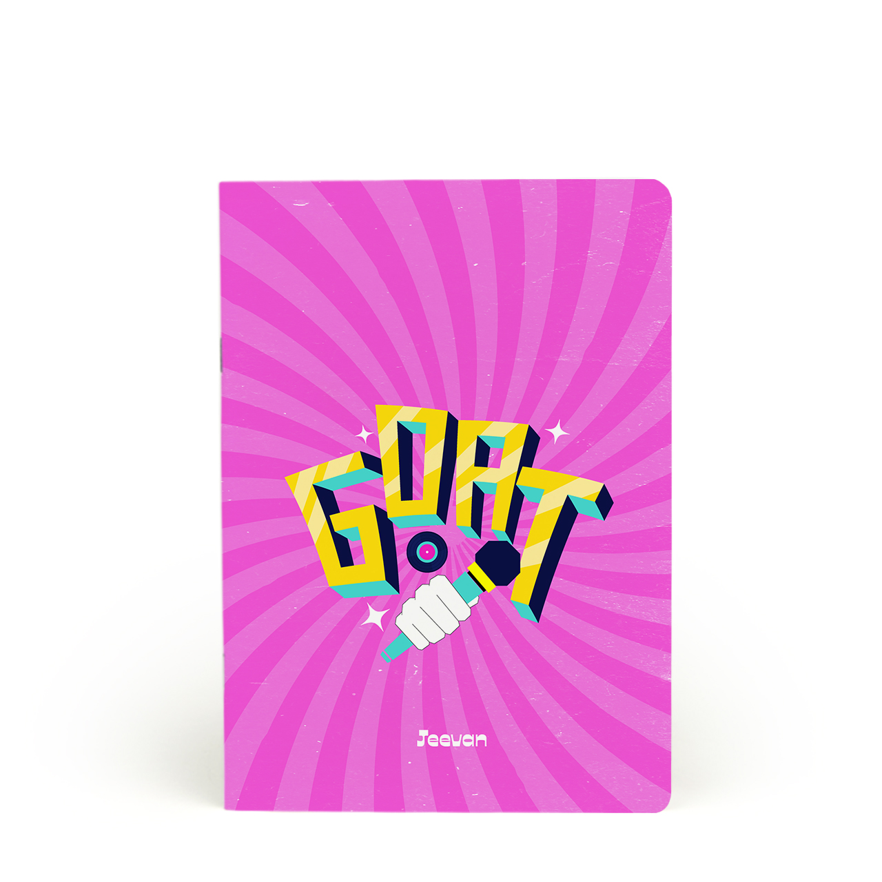 G.O.A.T. - Personalised A5 Notebook G.O.A.T. - Personalised A5 Notebook