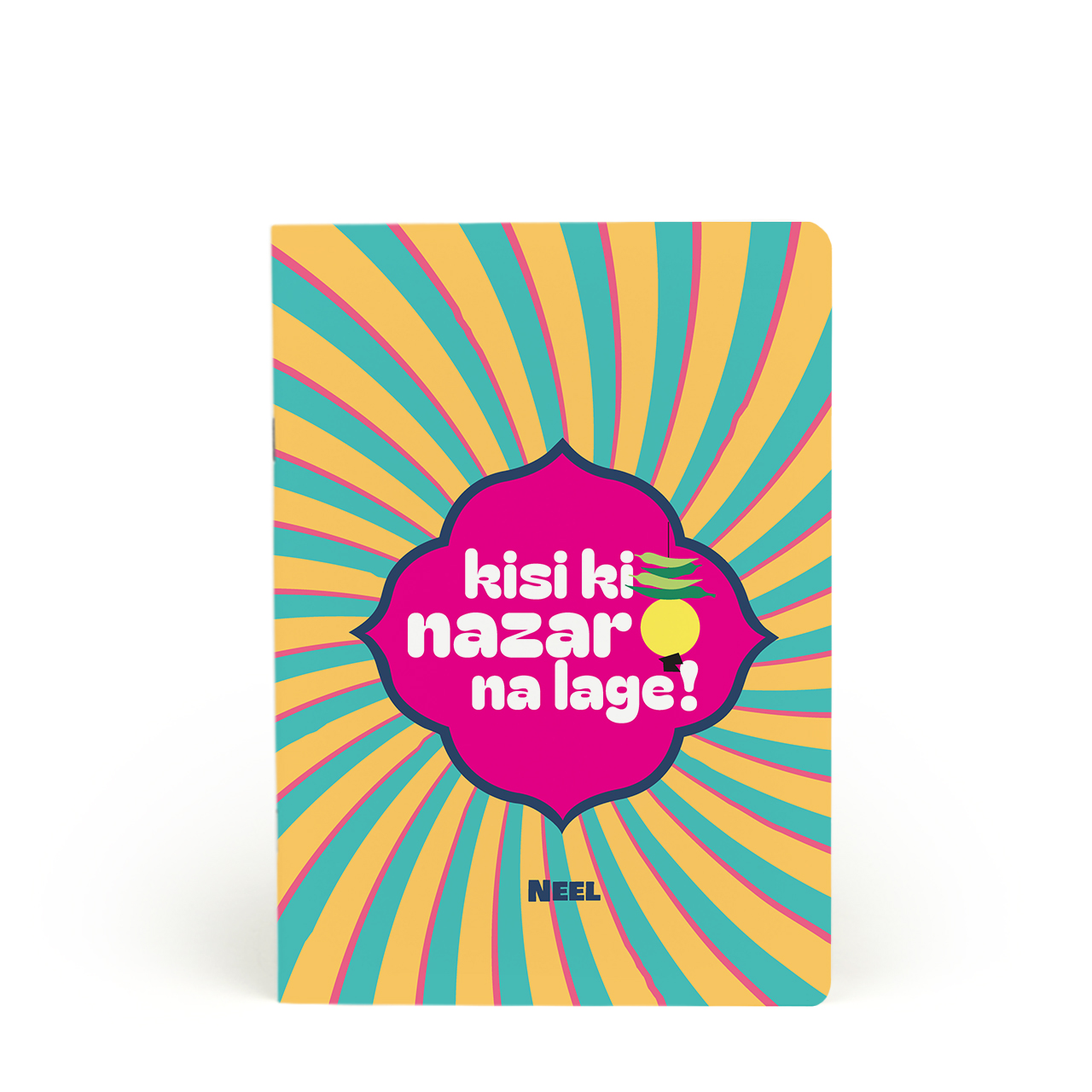 Nazar Na Lage! - Personalised A5 Notebook Nazar Na Lage! - Personalised A5 Notebook
