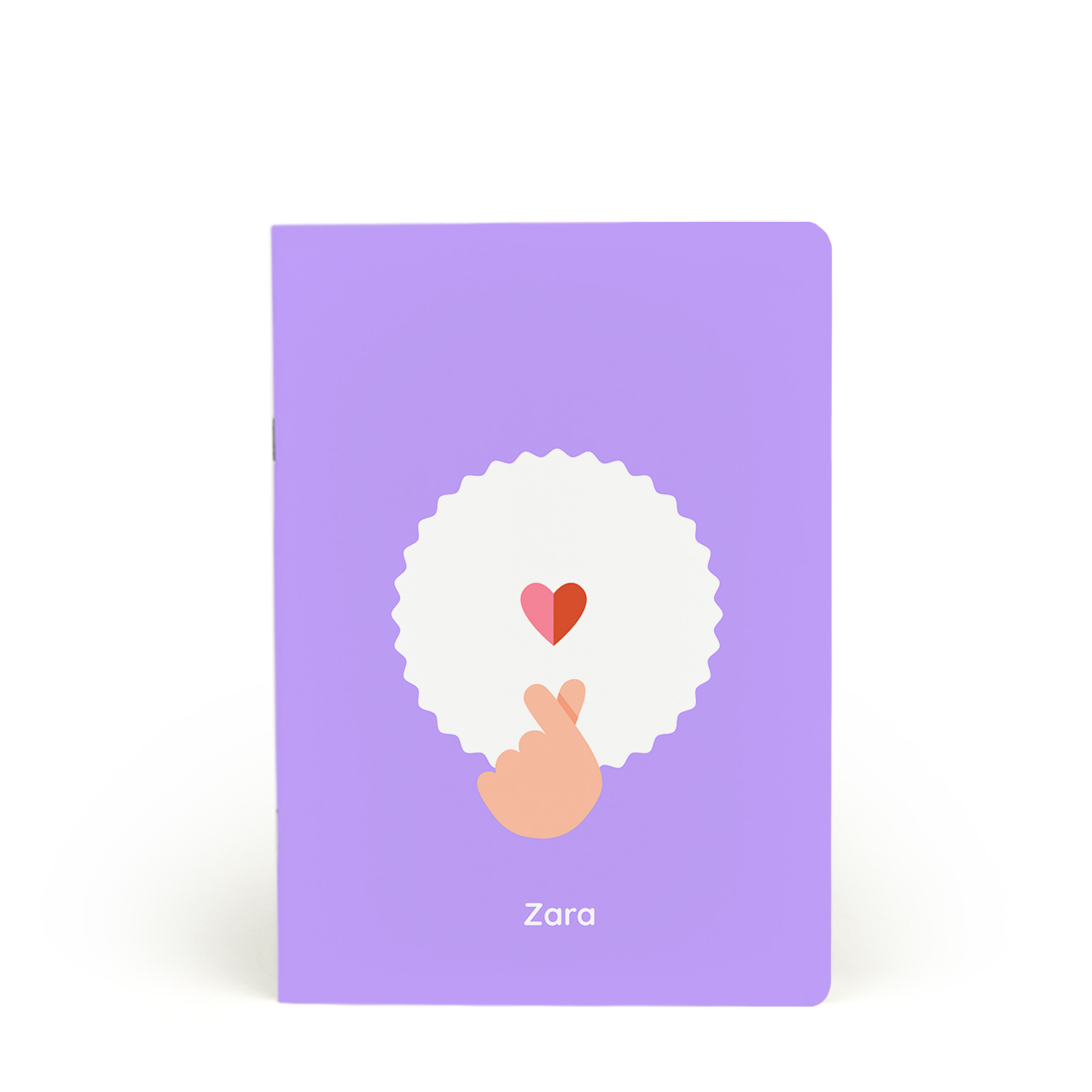 Pop Heart - Personalised A5 Notebook Pop Heart - Personalised A5 Notebook
