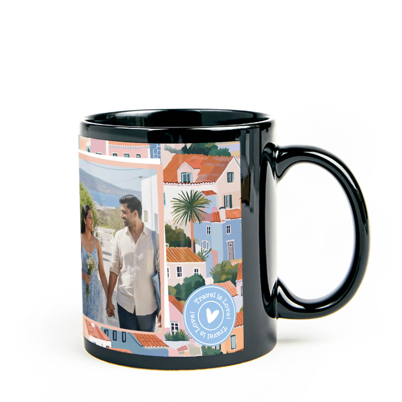 Bruised Passports - Coffee Mug (Black)