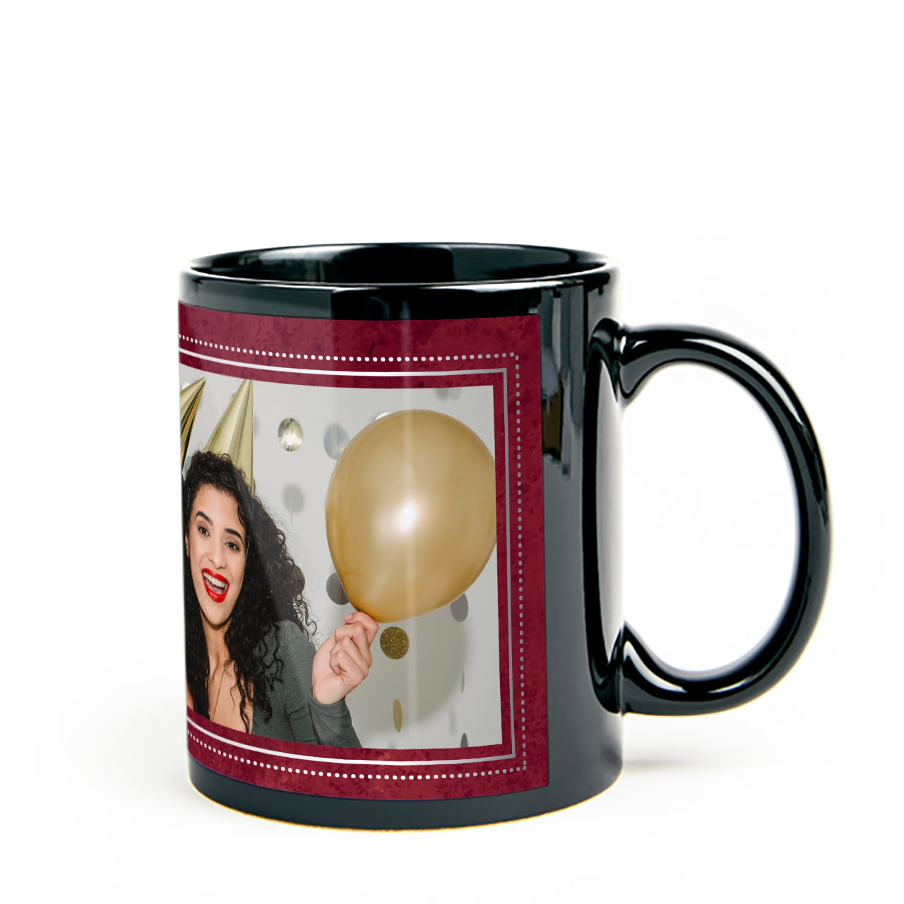 Living Life & Loving It - Coffee Mug (Black)