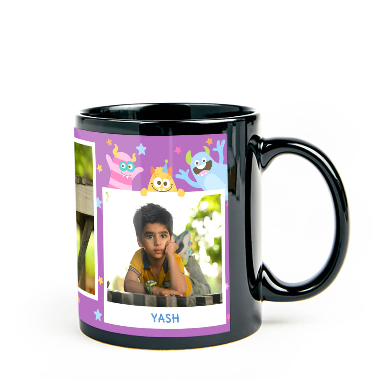Monster Party - Coffee Mug (Black)