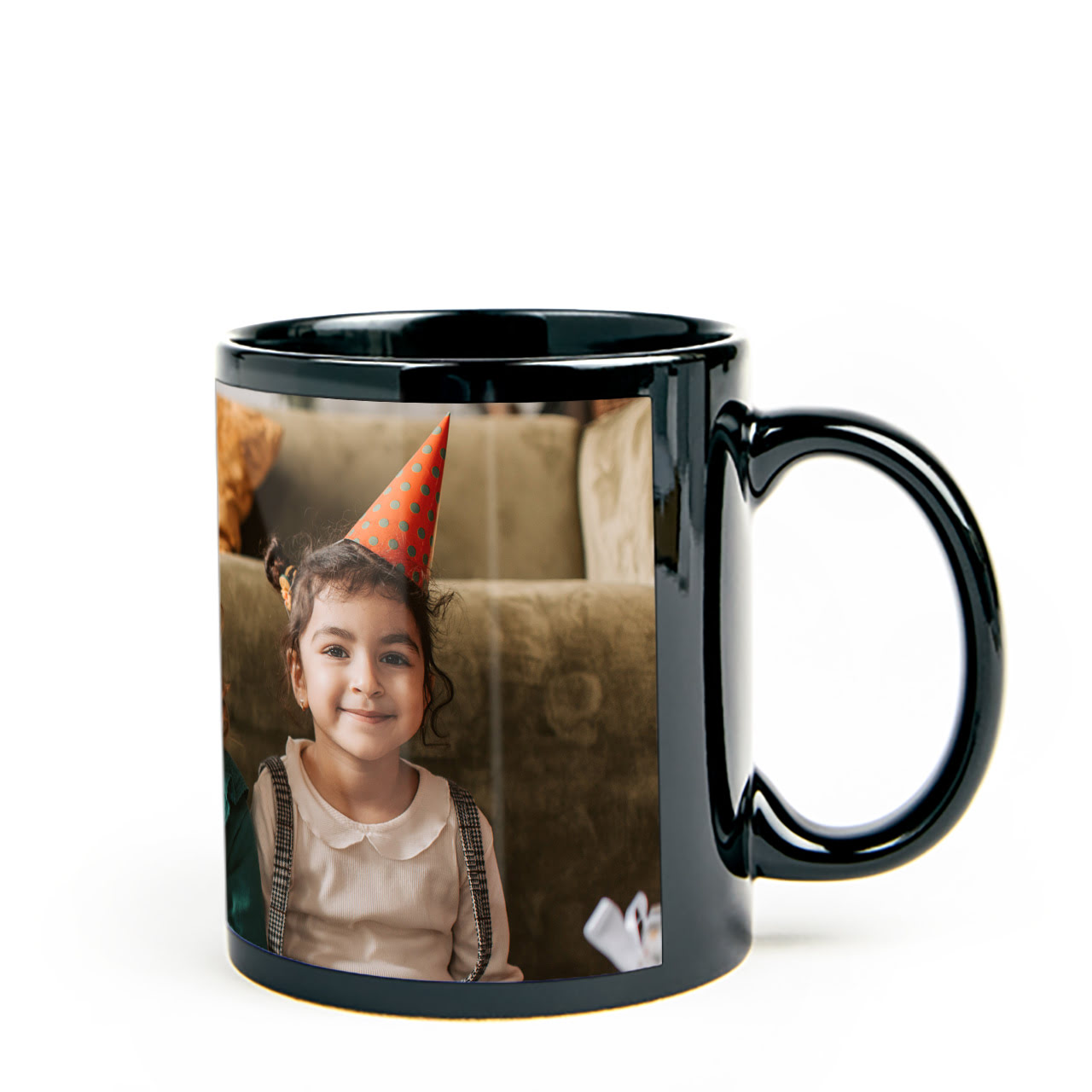 Wrap Around - Coffee Mug (Black)
