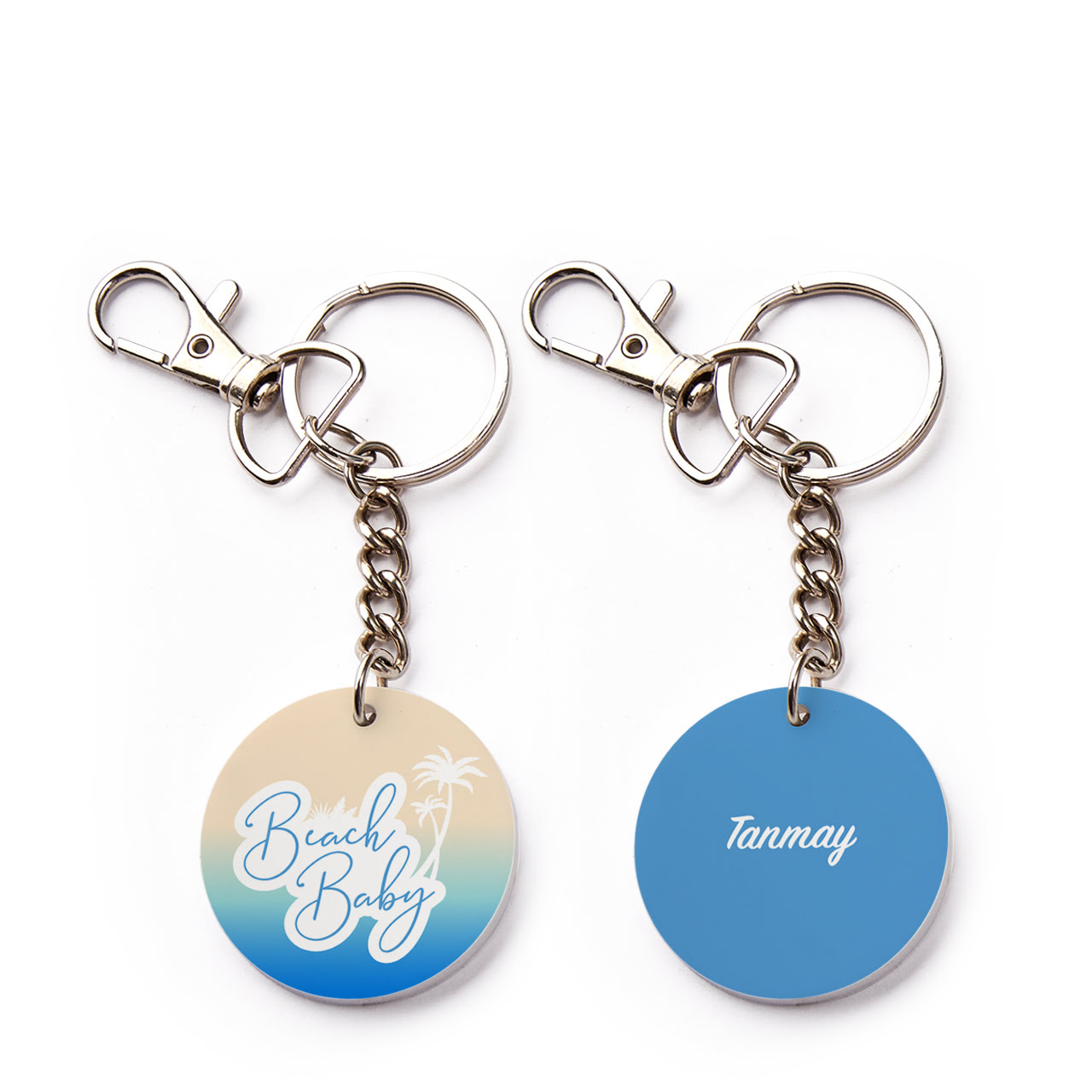 Beach Baby - Name Keychains Beach Baby - Name Keychains