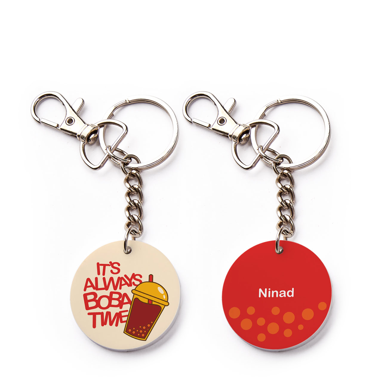 Boba-Time - Name Keychains Boba-Time - Name Keychains