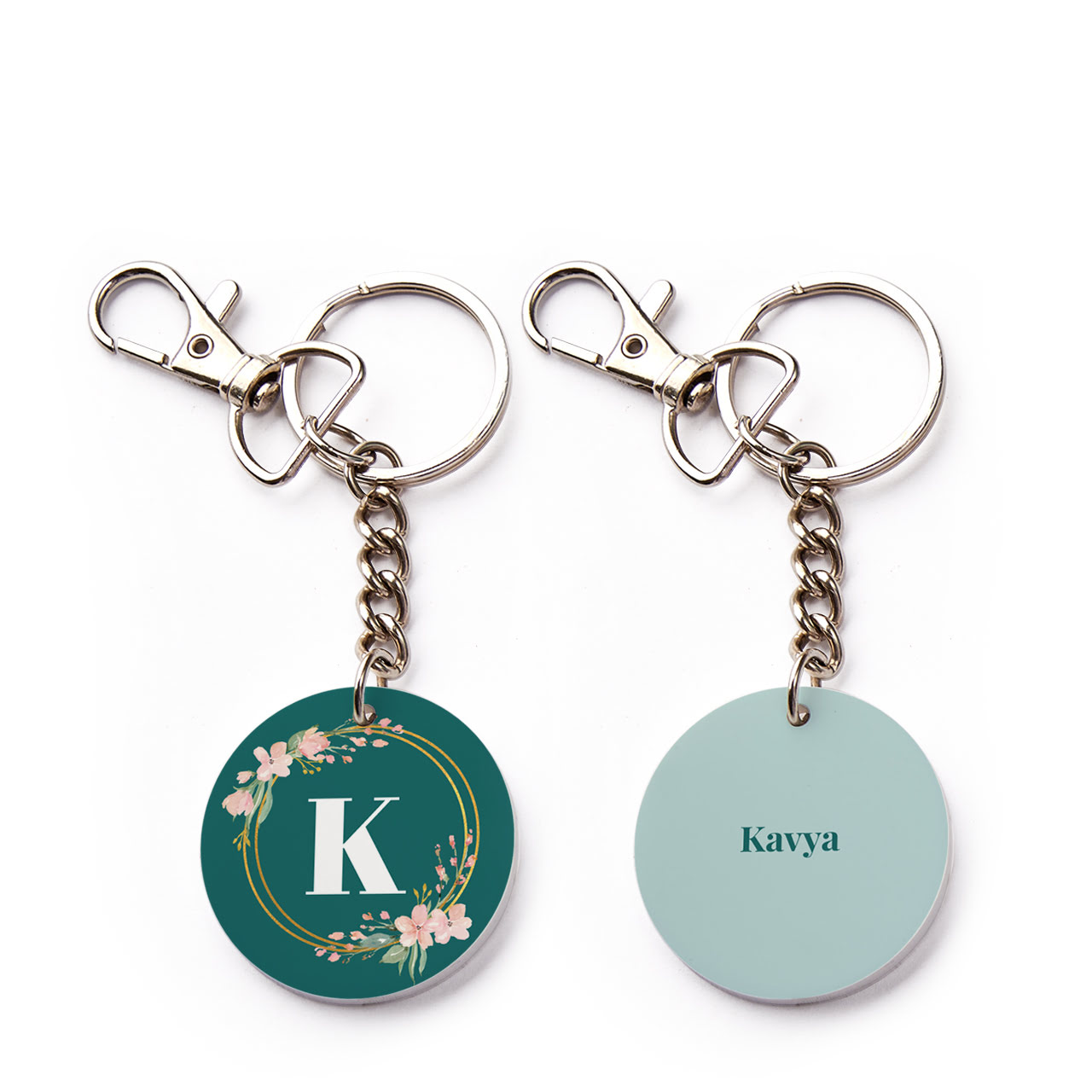 Bouquet Monogram - Name Keychains Bouquet Monogram - Name Keychains
