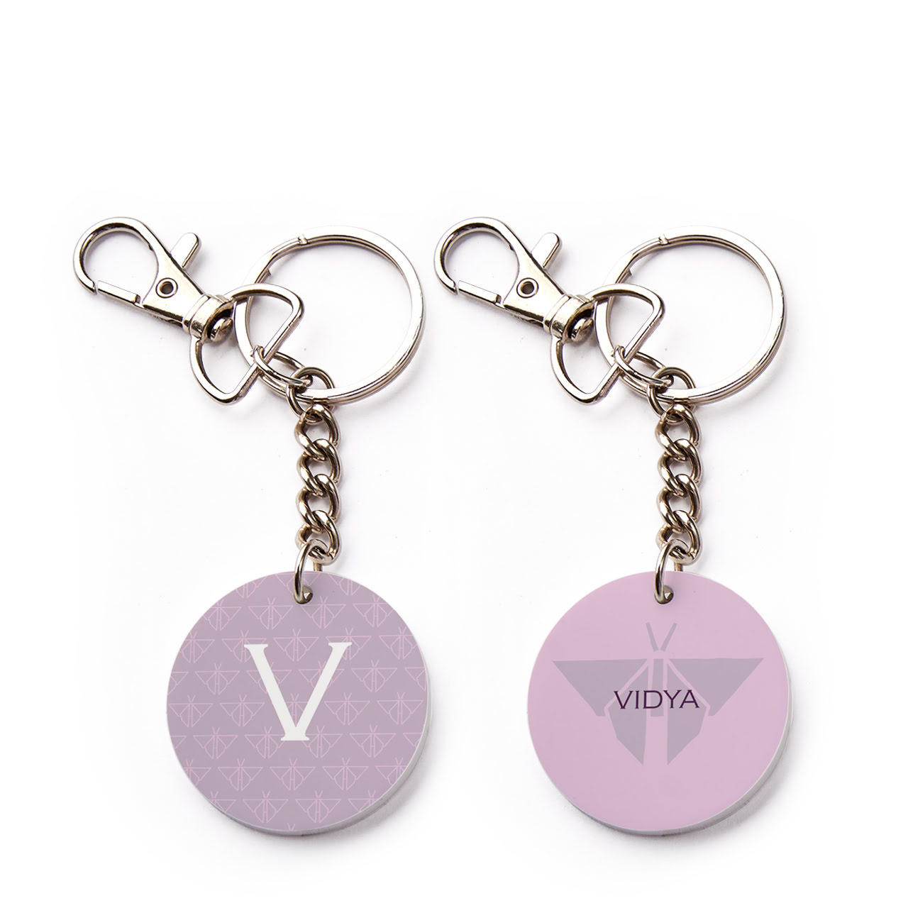 Chrysalis Monogram - Name Keychains Chrysalis Monogram - Name Keychains