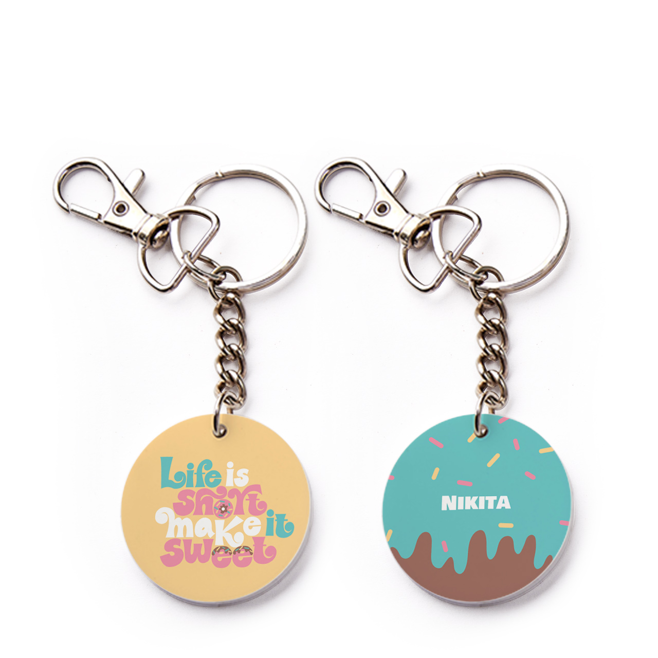 Food Lover - Name Keychains Food Lover - Name Keychains