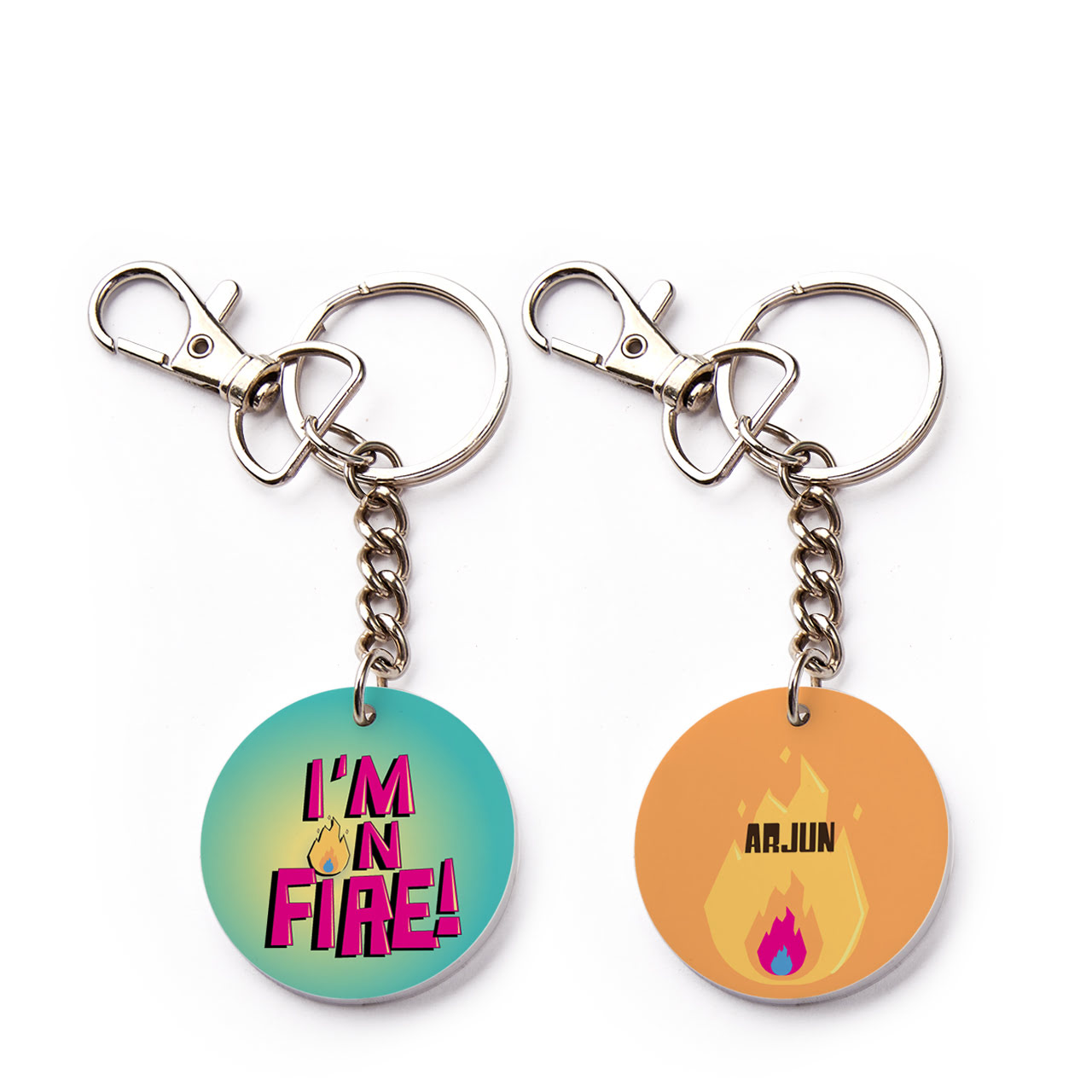 Im on Fire - Name Keychains Im on Fire - Name Keychains