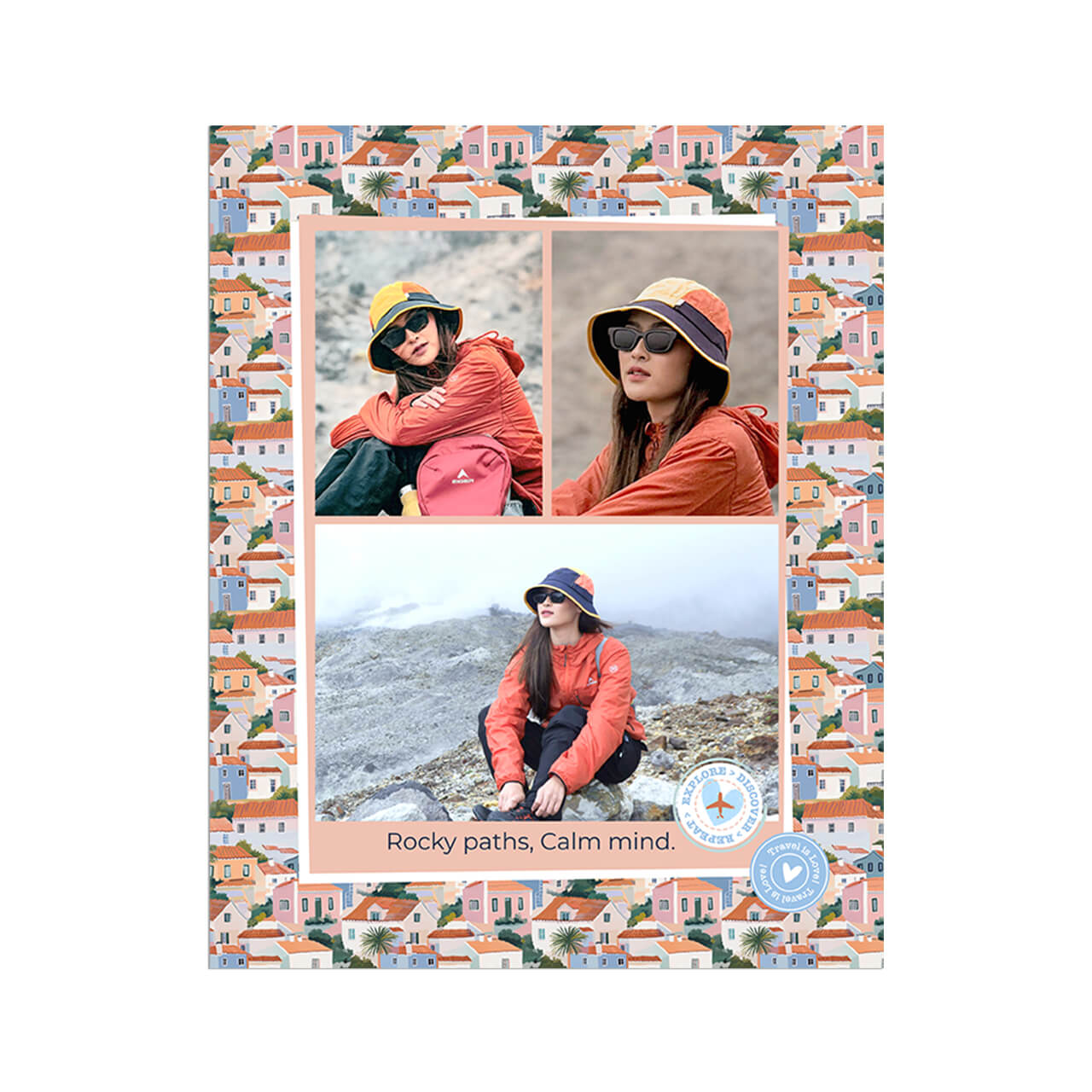 Bruised Passports - Collage Poster Bruised Passports - Collage Poster