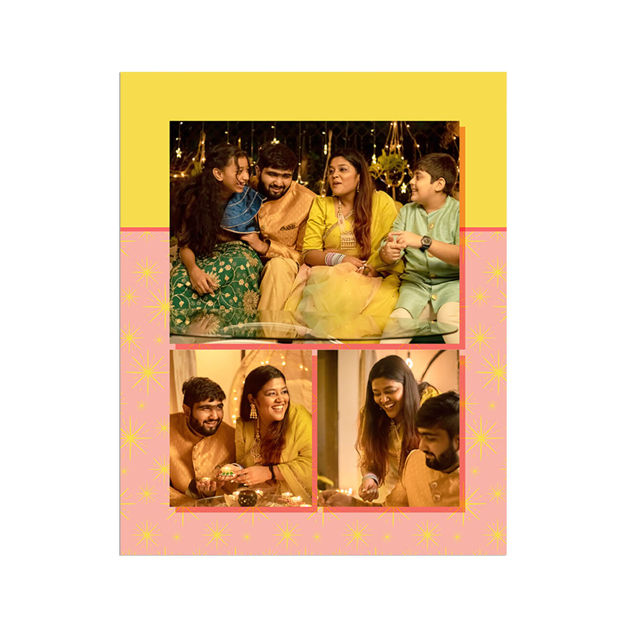Festive Sparkle - Collage Poster Festive Sparkle - Collage Poster