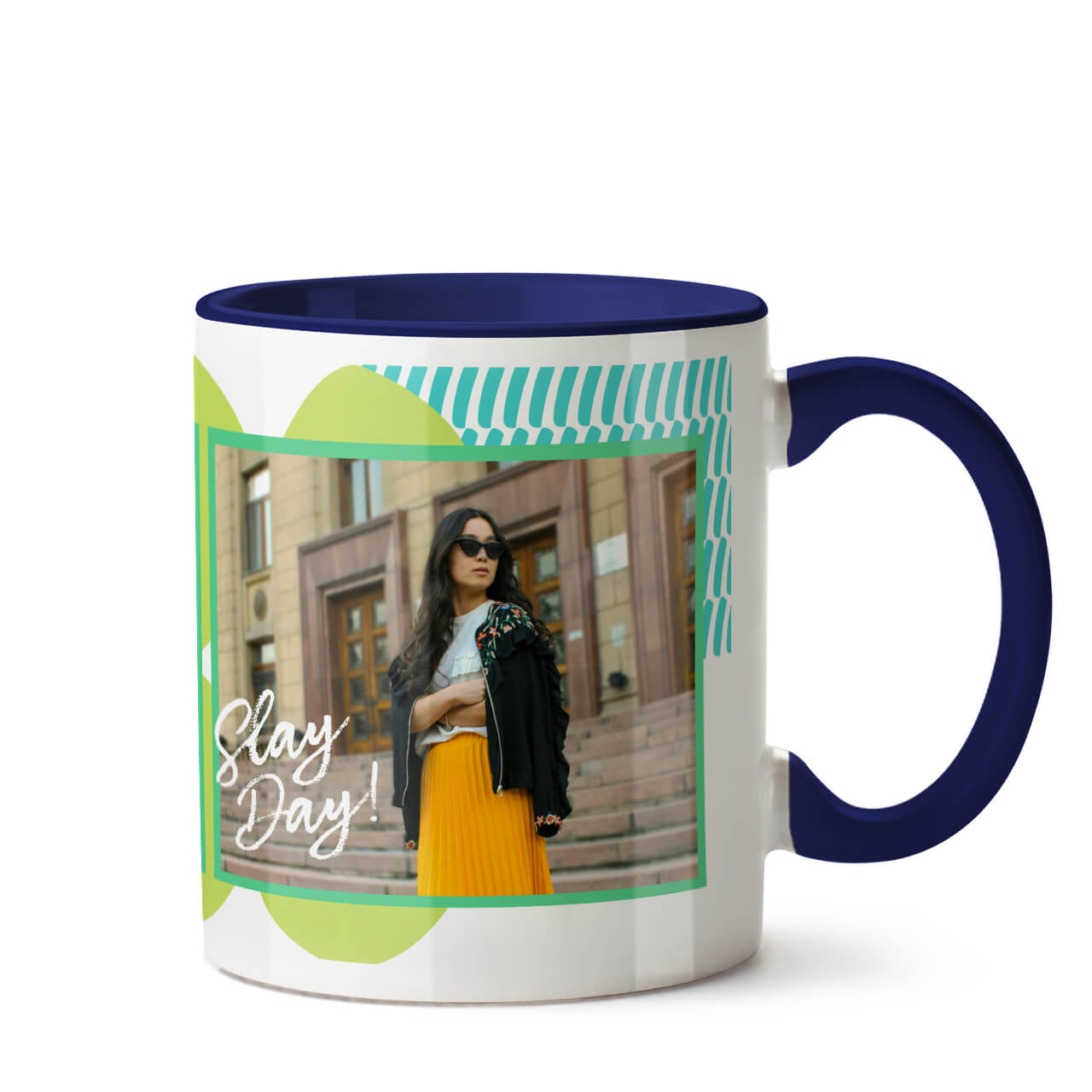 Aqua Drift - Color Inside Mug Aqua Drift - Color Inside Mug