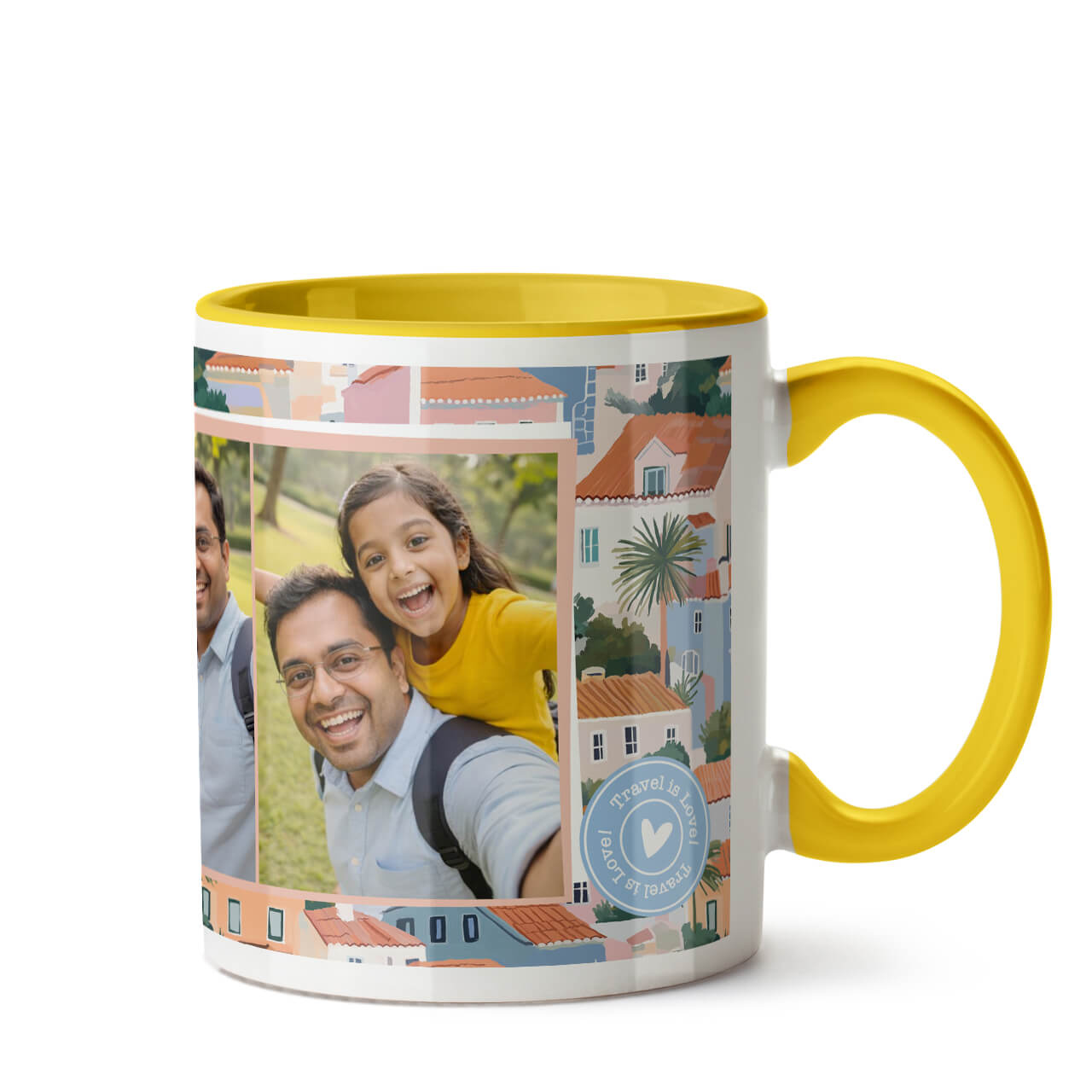 Bruised Passports - Color Inside Mug Bruised Passports - Color Inside Mug