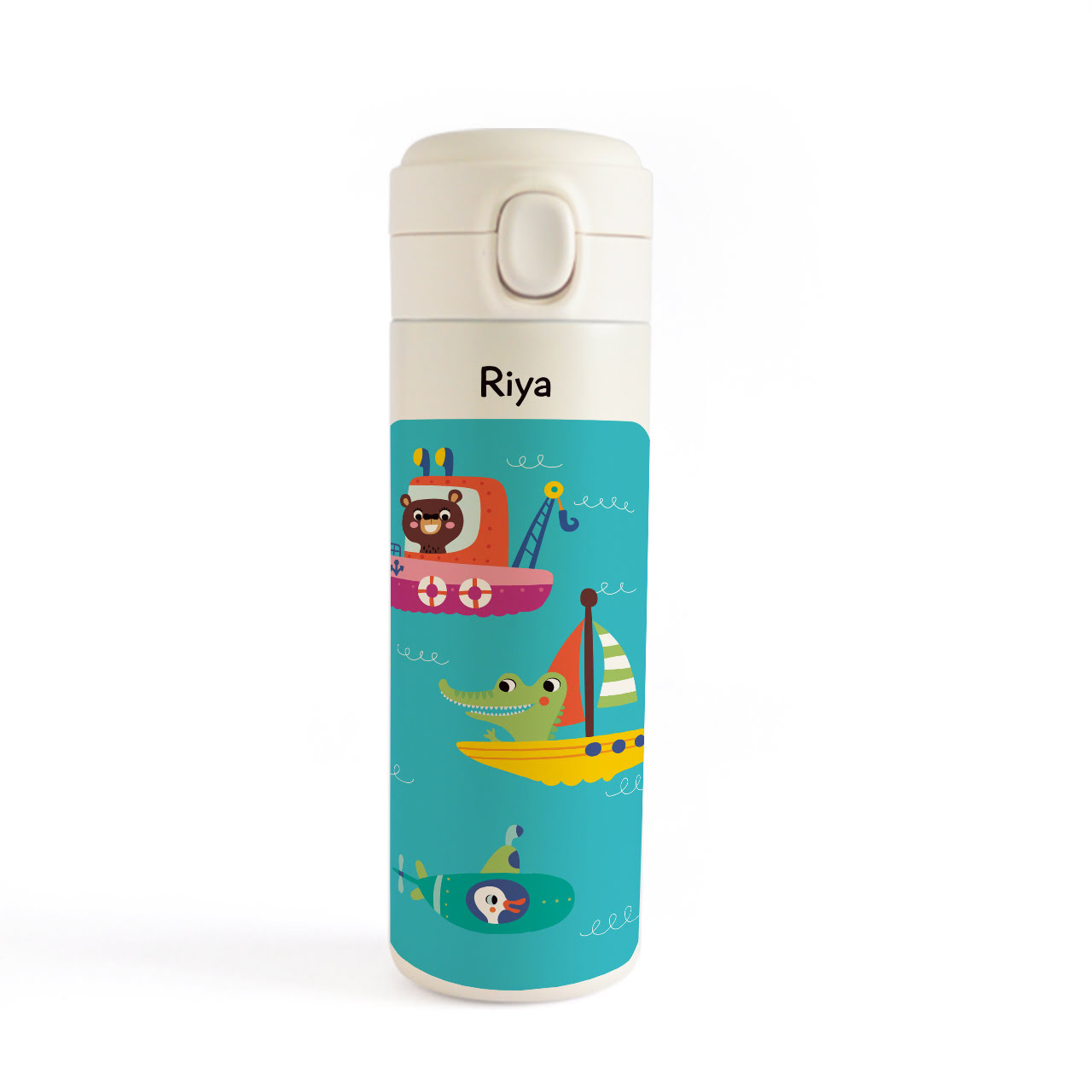 Let's Travel - Insulated Water Bottle