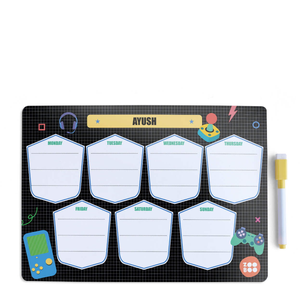 Video Game - Weekly Planner