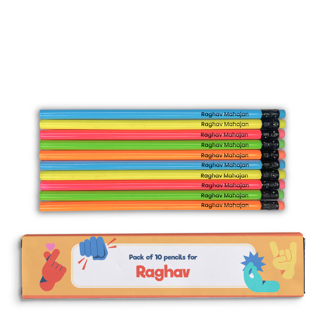 Emoji Moves - Doms Pencils with Names Emoji Moves - Doms Pencils with Names