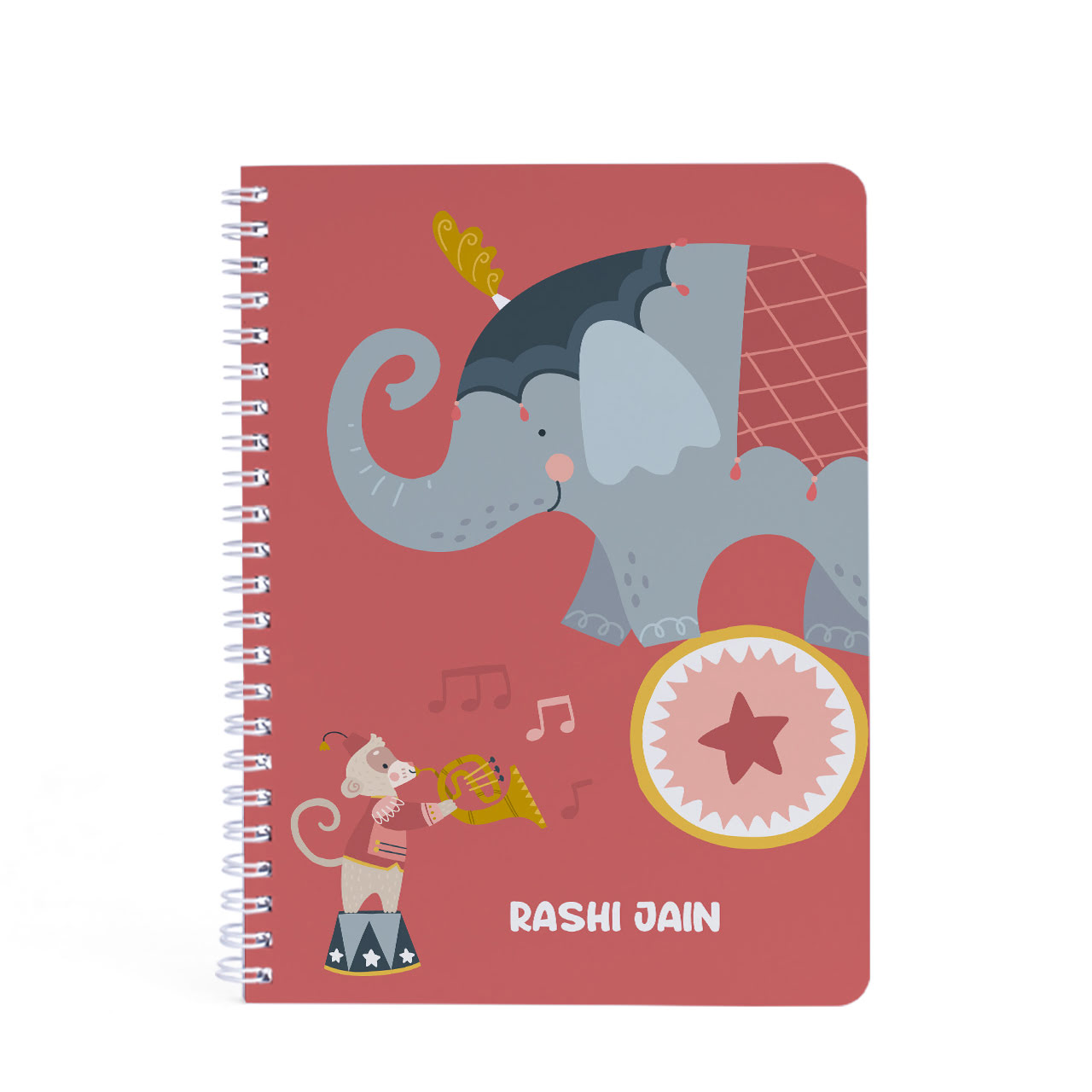 Animal Circus - Spiral Notebook Animal Circus - Spiral Notebook