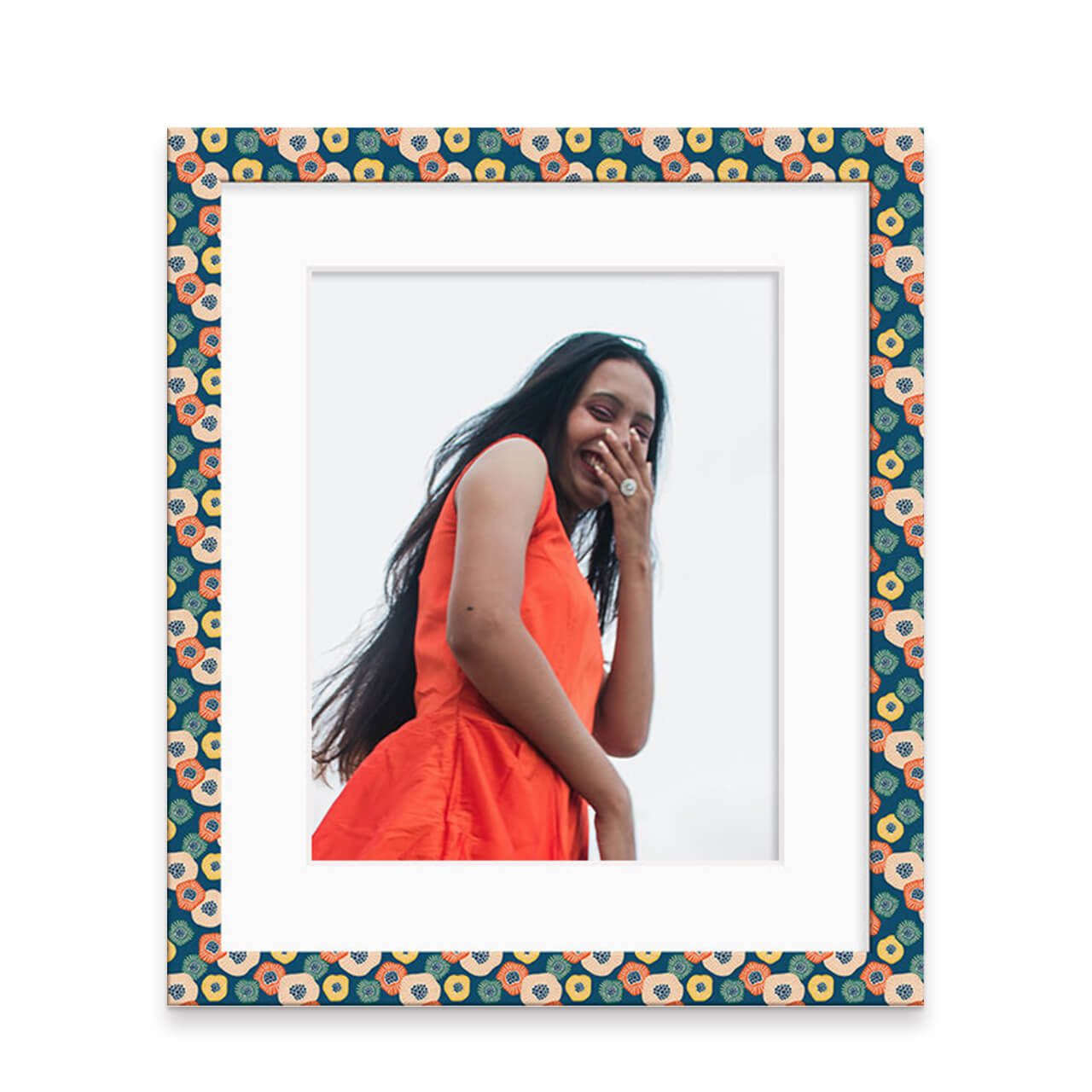 Lotus Pod - Designer Frame with Photo