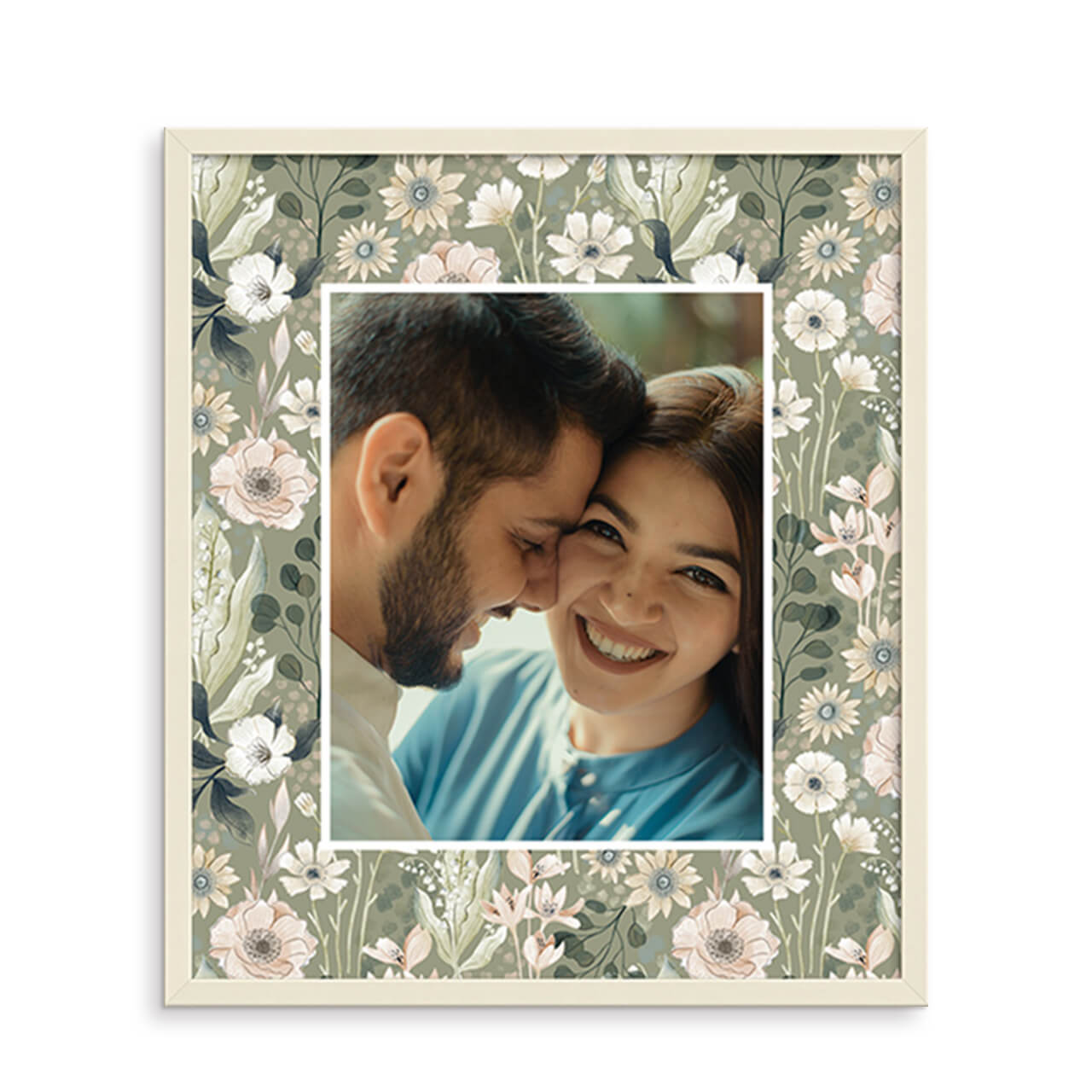 Sage - Designer Mat Frame with Photo