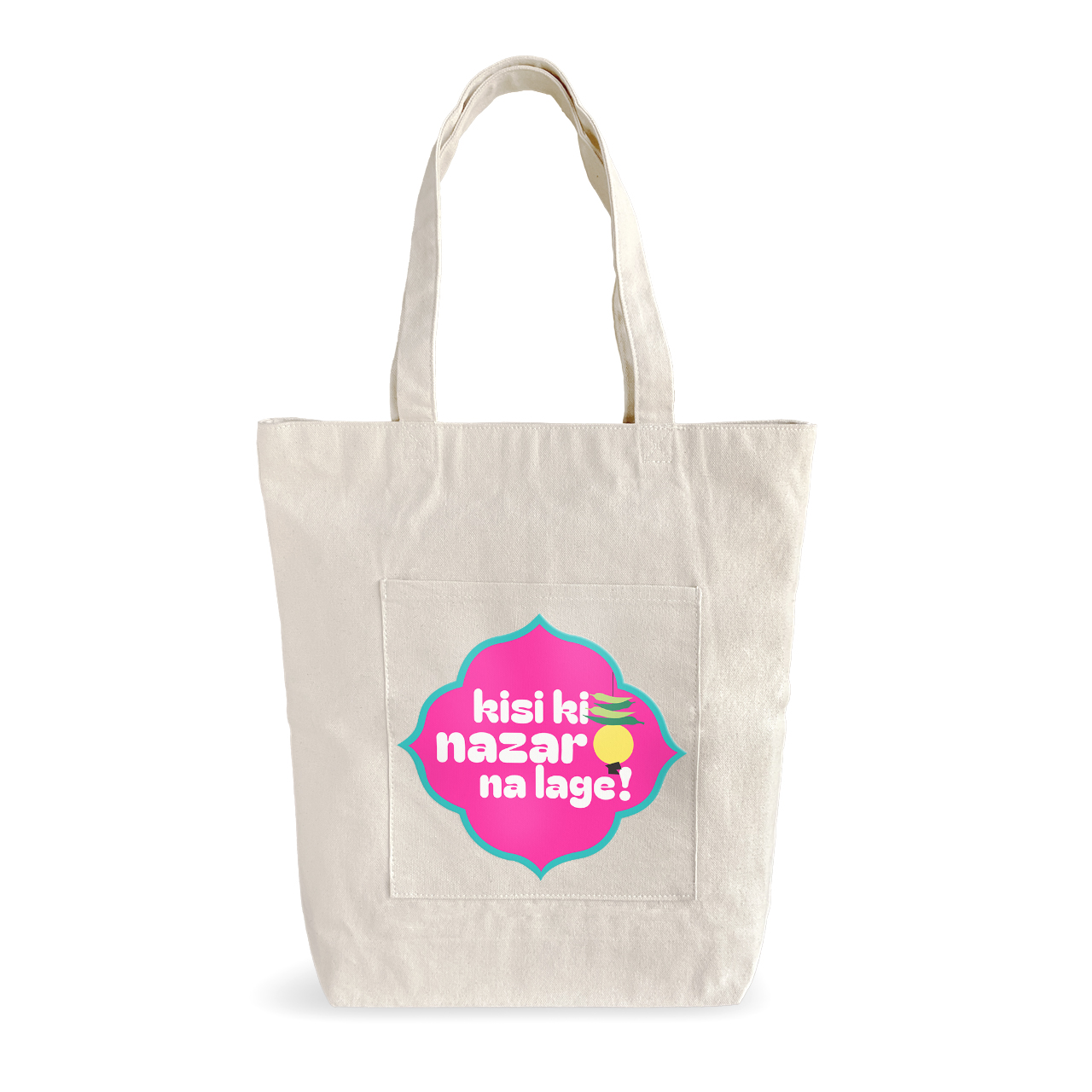 Nazar Na Lage - Tote Bags Nazar Na Lage - Tote Bags