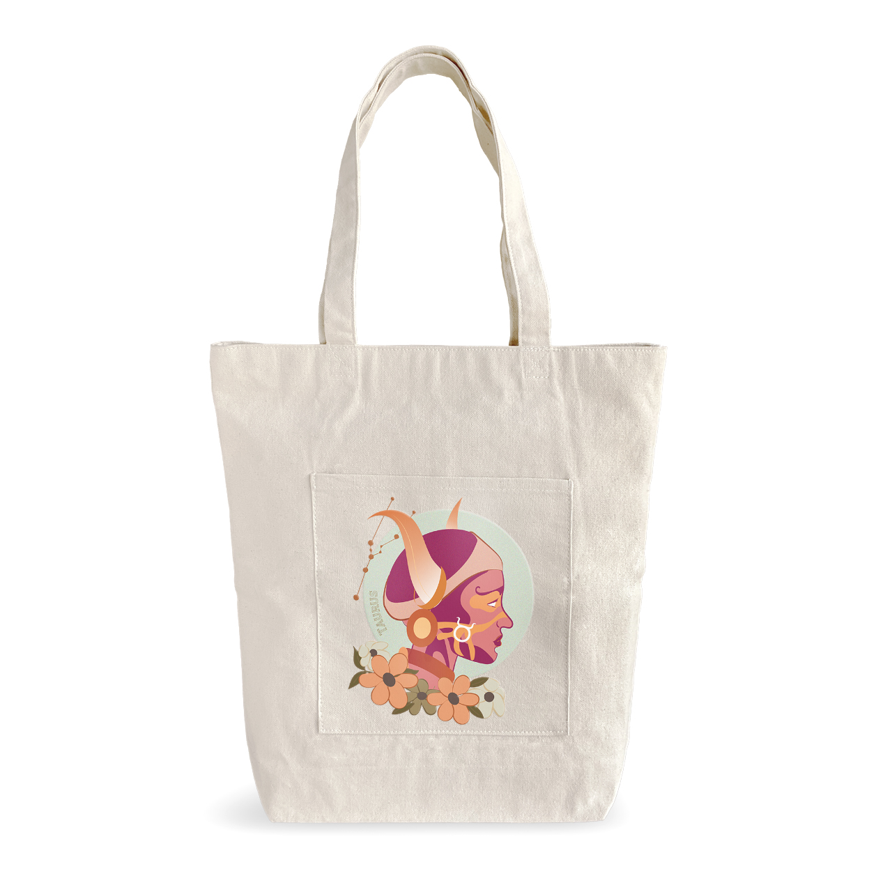 Zodiac Taurus - Tote Bags Zodiac Taurus - Tote Bags