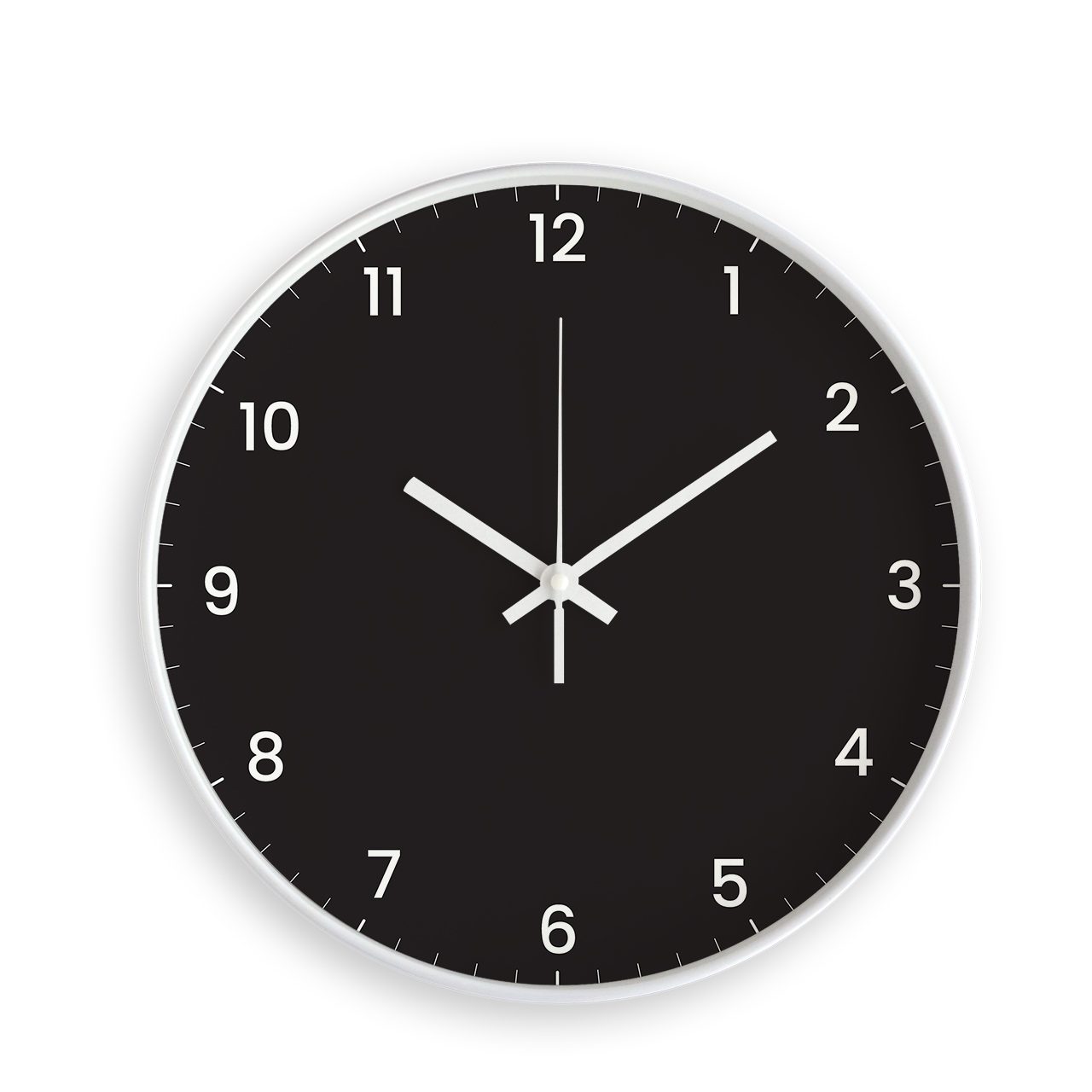 Black - White - Designer Wall Clocks Black - White - Designer Wall Clocks