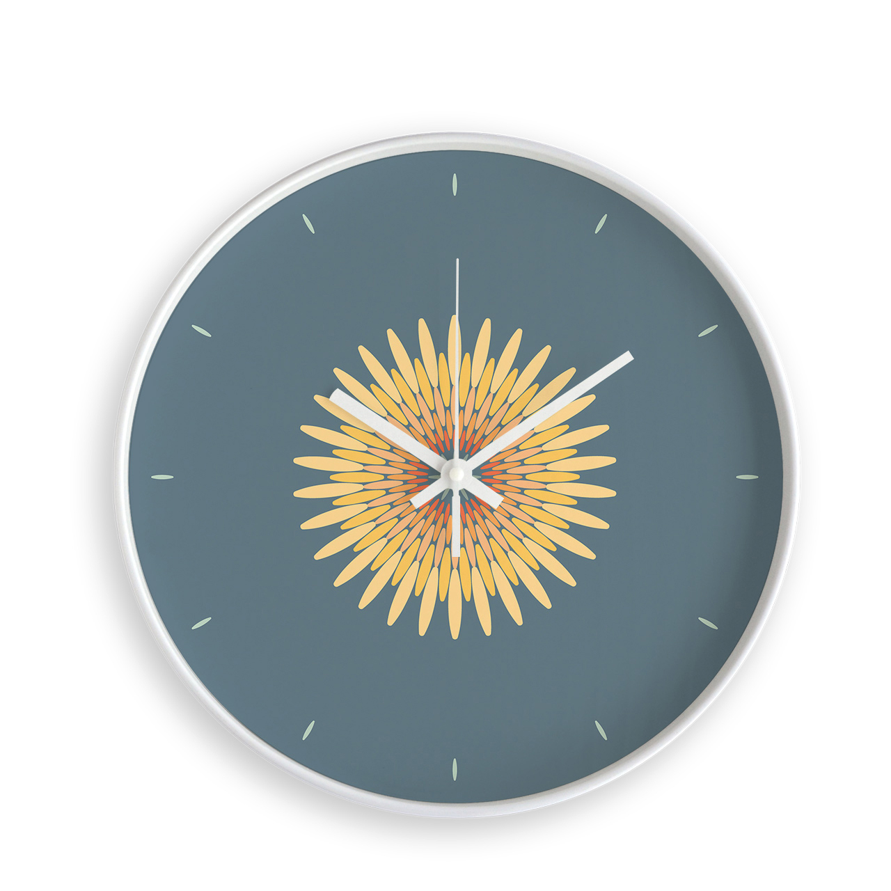 Flare - White - Designer Wall Clocks Flare - White - Designer Wall Clocks