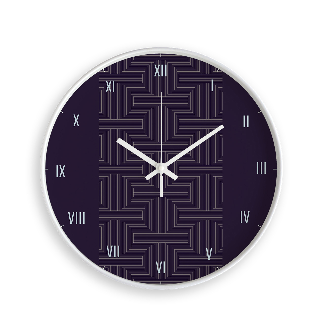 Illusion - White - Designer Wall Clocks Illusion - White - Designer Wall Clocks