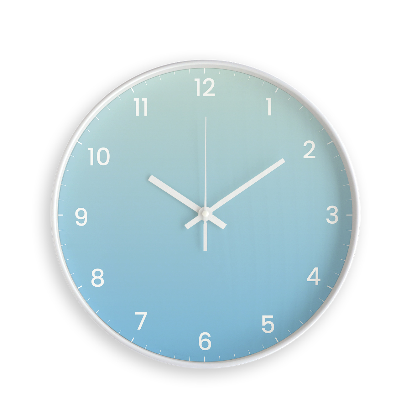 Moonbeam - White - Designer Wall Clocks Moonbeam - White - Designer Wall Clocks