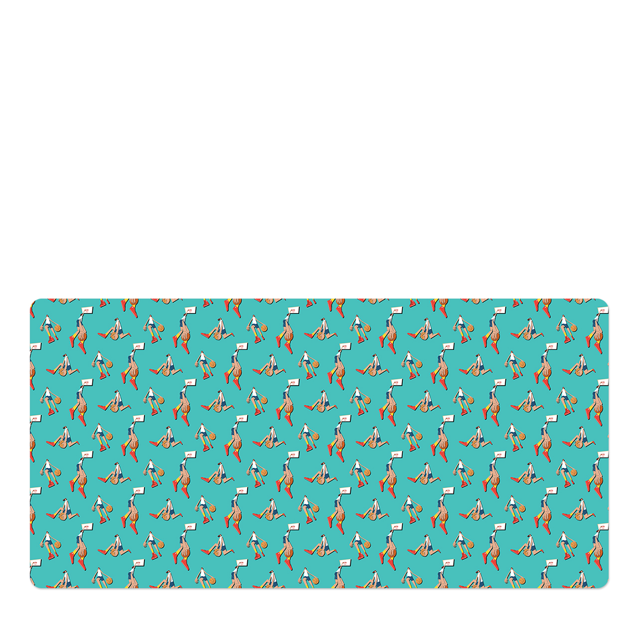 Basketball Craze Girl - Desk Mats