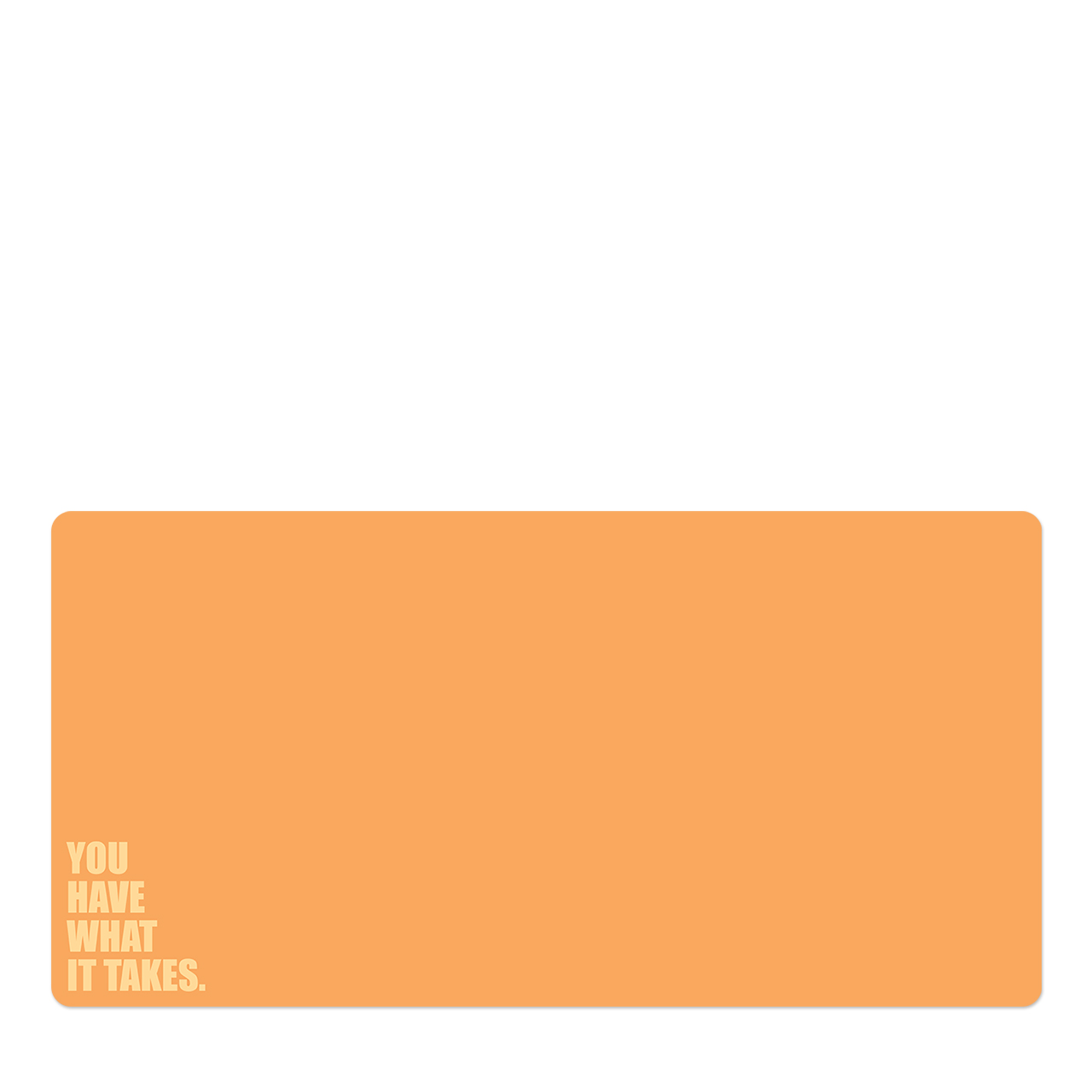 Orange - Desk Mats