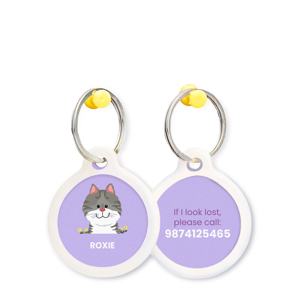 Bobtail Black grey - Pet Tags Bobtail Black grey - Pet Tags