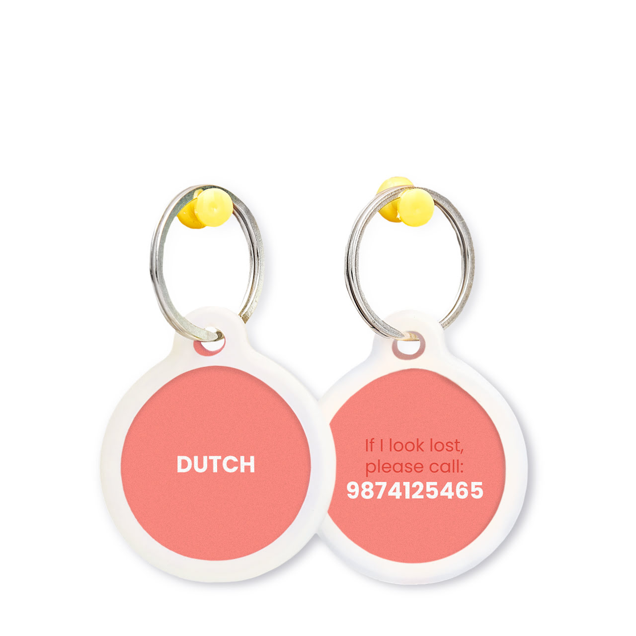 Coral - Pet Tags Coral - Pet Tags