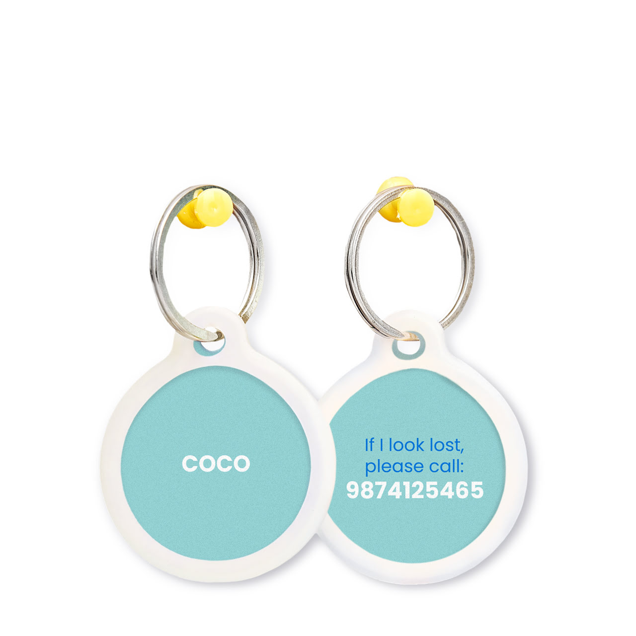 Mint Blue - Pet Tags Mint Blue - Pet Tags