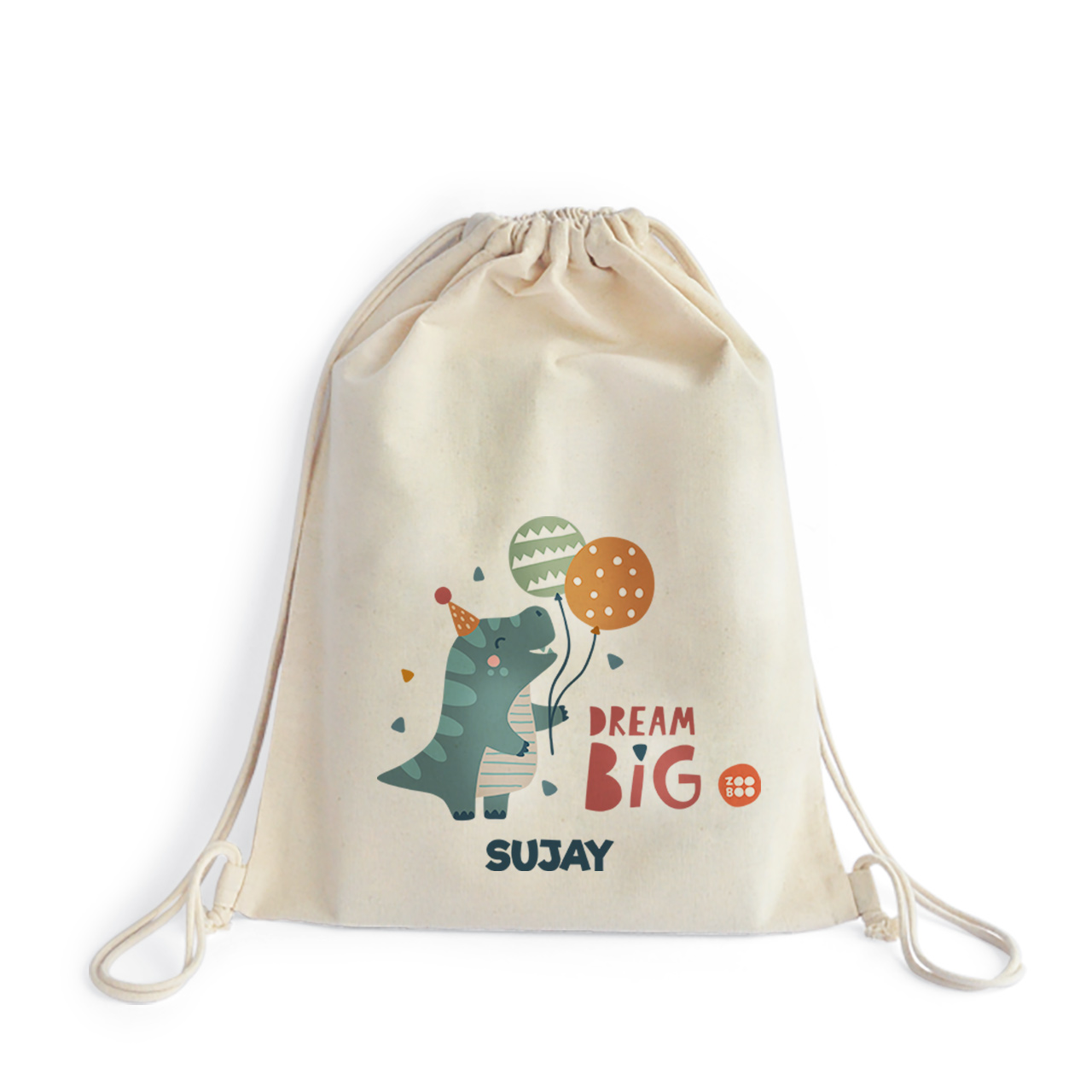 Dino Party - Drawstring Bag