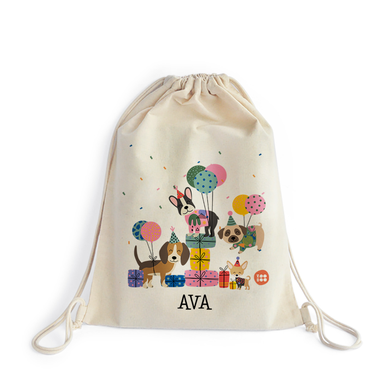 Paw Party - Drawstring Bag