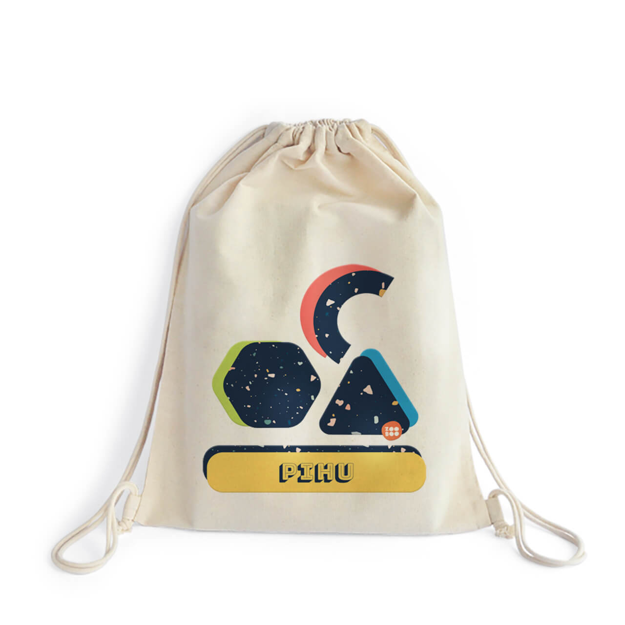 Terrazzo Pop - Drawstring Bag