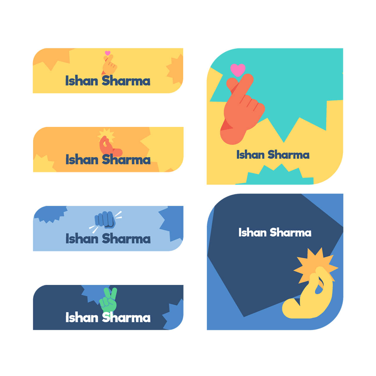 Emoji Moves - Iron on Labels
