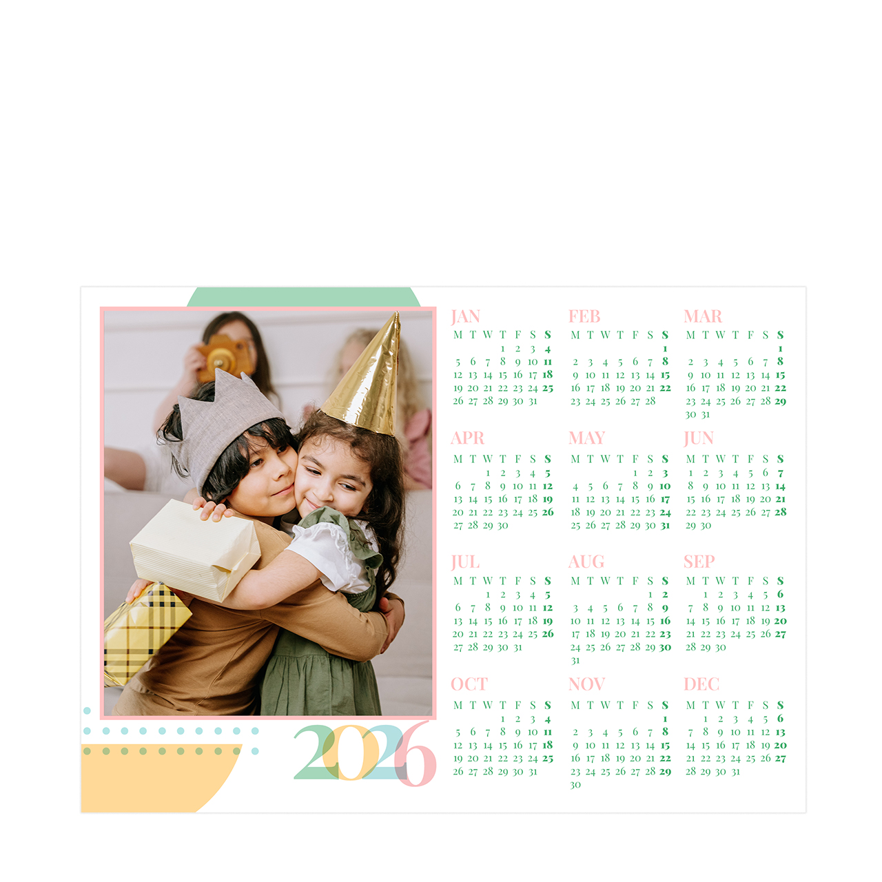 Joys Of Life - Magnet Calendar 2026 Joys Of Life - Magnet Calendar 2026