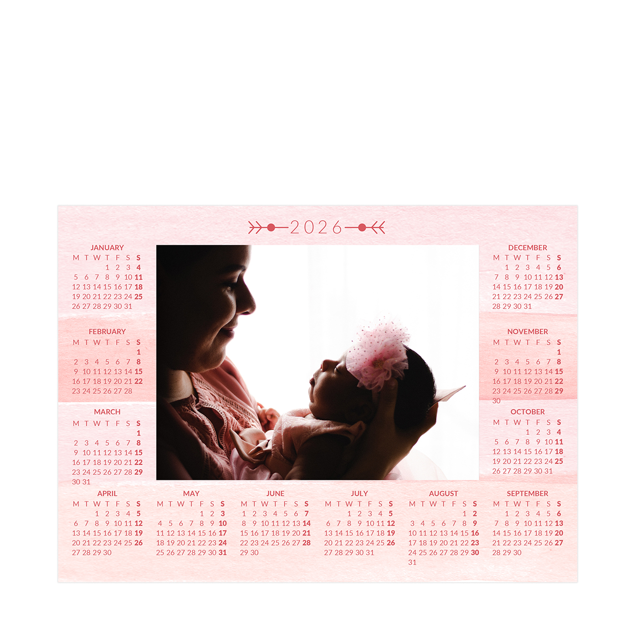 Moments Of Love - Magnet Calendar 2026 Moments Of Love - Magnet Calendar 2026