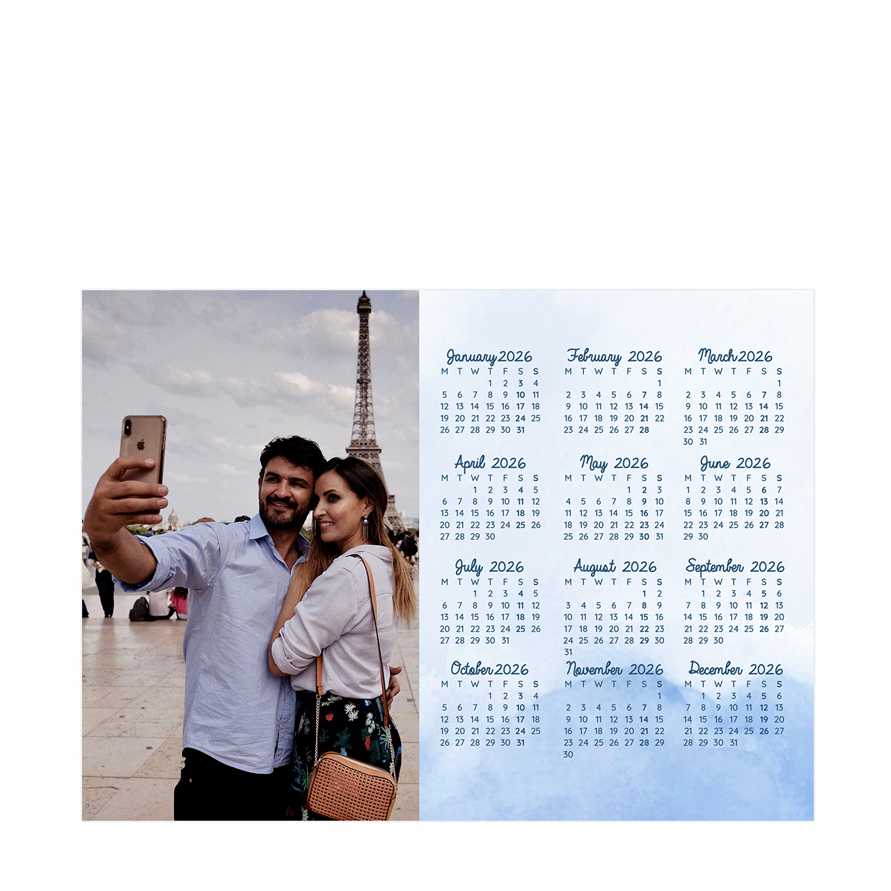 Vacay All Day - Magnet Calendar 2026 Vacay All Day - Magnet Calendar 2026