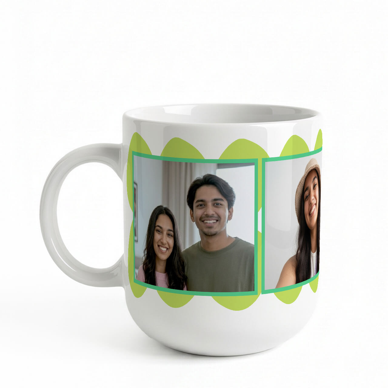 Aqua Drift - Modern Photo Coffee Mug