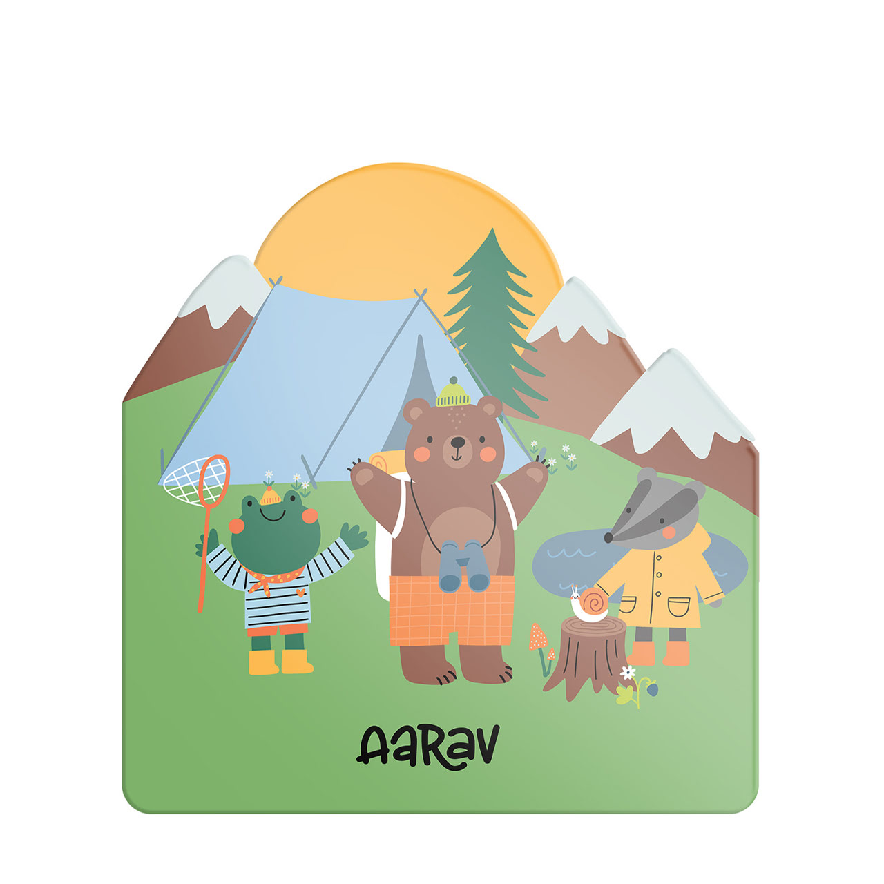 Into The Wild - Name Board