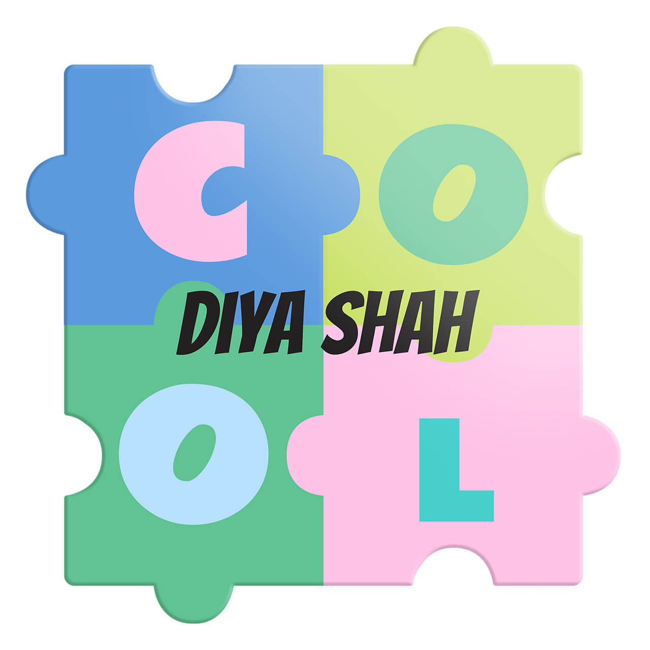 Puzzle Pop - Name Board