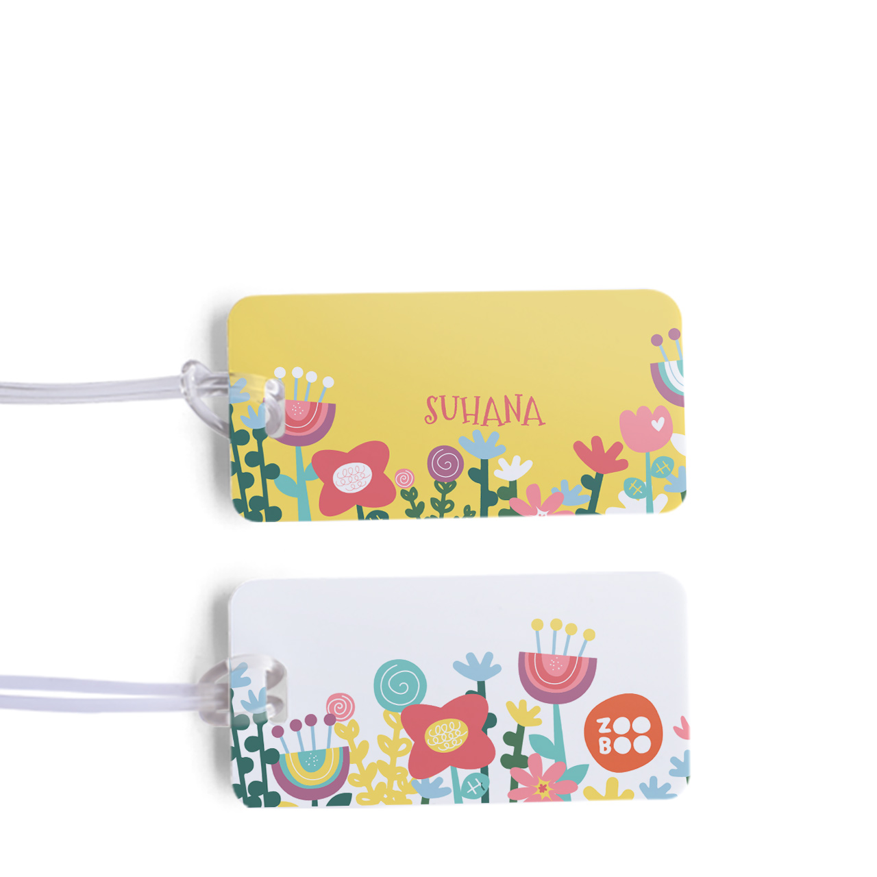Flower Power - Name Tag